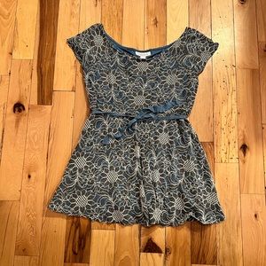 Floral Maternity Babydoll Tee